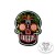 Naszywka Sugar Skull Czaszka Mexican Patch Komiks Naprasowanka Rock Punk 90